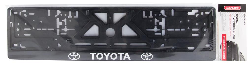 Рамка під номер, об&#39;ємні букви, Toyota CarLife NH47