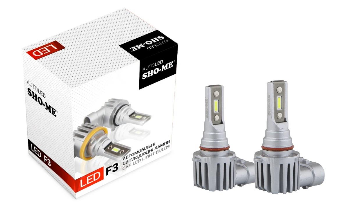 Sho-Me SM F3 9005 Лампи світлодіодні комплект Sho-Me F3 HB3 (9005) 24V 20W 6000K SMF39005: Приваблива ціна - Купити в Україні на EXIST.UA!