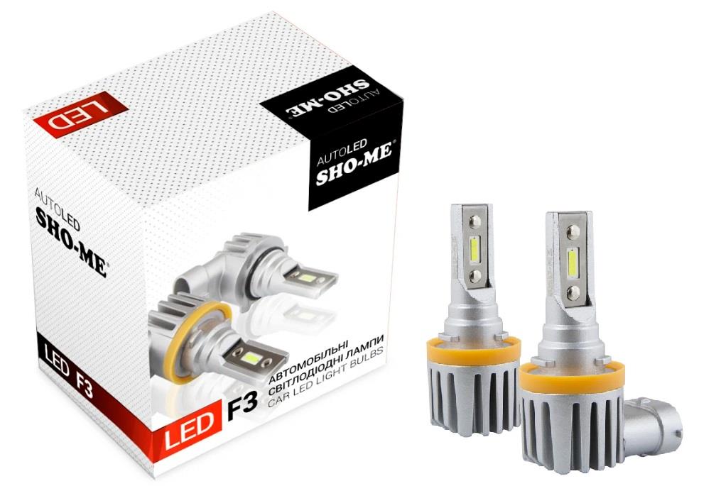 Sho-Me SM F3 H11 Лампи світлодіодні комплект Sho-Me F3 H11 24V 20W 6000K SMF3H11: Купити в Україні - Добра ціна на EXIST.UA!