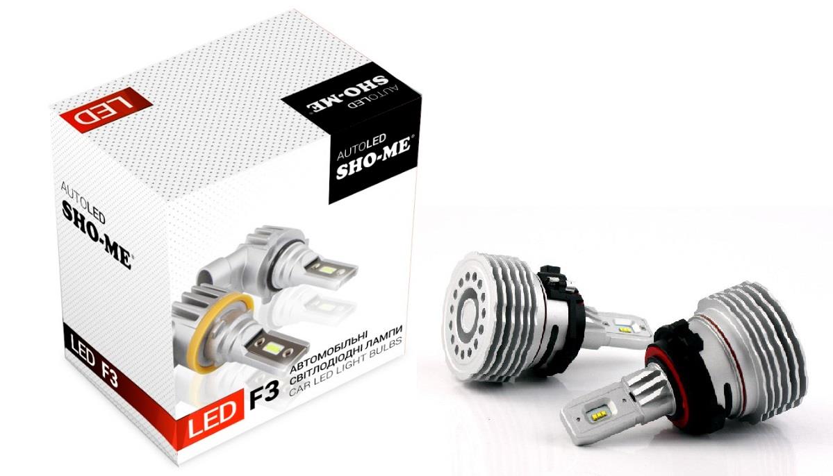 Sho-Me SM F3 VW H7 Лампи світлодіодні комплект Sho-Me F3 H7 24V 20W 6000K SMF3VWH7: Купити в Україні - Добра ціна на EXIST.UA!