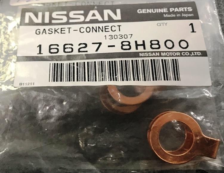 Nissan 16627-8H800 Прокладка форсунки паливної 166278H800: Купити в Україні - Добра ціна на EXIST.UA!