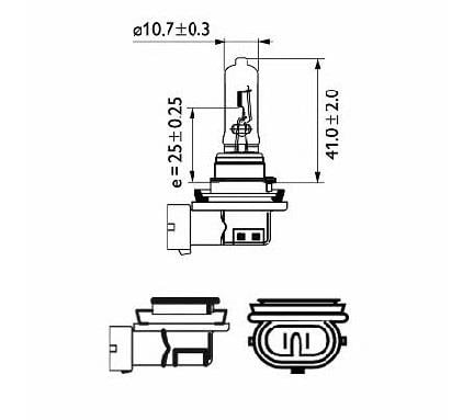 Narva Лампа галогенна Narva Standard 12В H9 65Вт – ціна 672 UAH