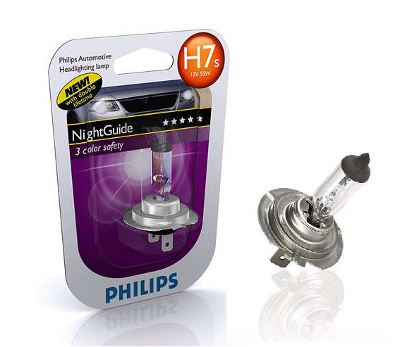 Philips 12972NGSDLB1 Лампа галогенна Philips Nightguide Doublelife 12В H7 55Вт 12972NGSDLB1: Купити в Україні - Добра ціна на EXIST.UA!