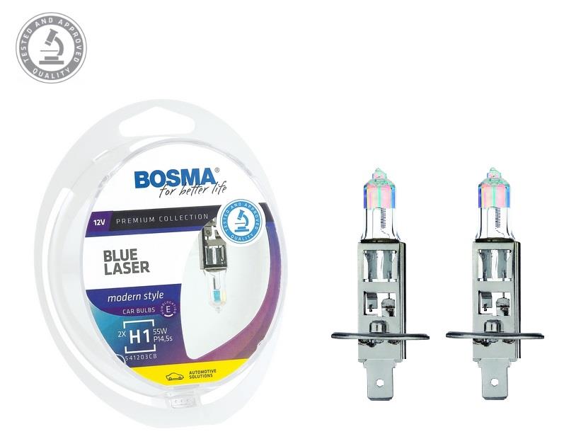 Bosma 5633 Лампа галогенна Bosma Blue Laser 12В H1 55Вт 5633: Купити в Україні - Добра ціна на EXIST.UA!