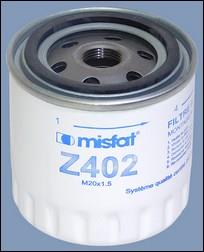 Misfat Z402 Фільтр масляний Z402: Купити в Україні - Добра ціна на EXIST.UA!