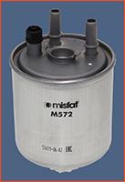 Misfat M572 Фільтр палива M572: Купити в Україні - Добра ціна на EXIST.UA!