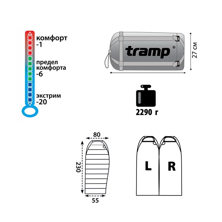 Купити Tramp TRS-042-R за низькою ціною в Україні!