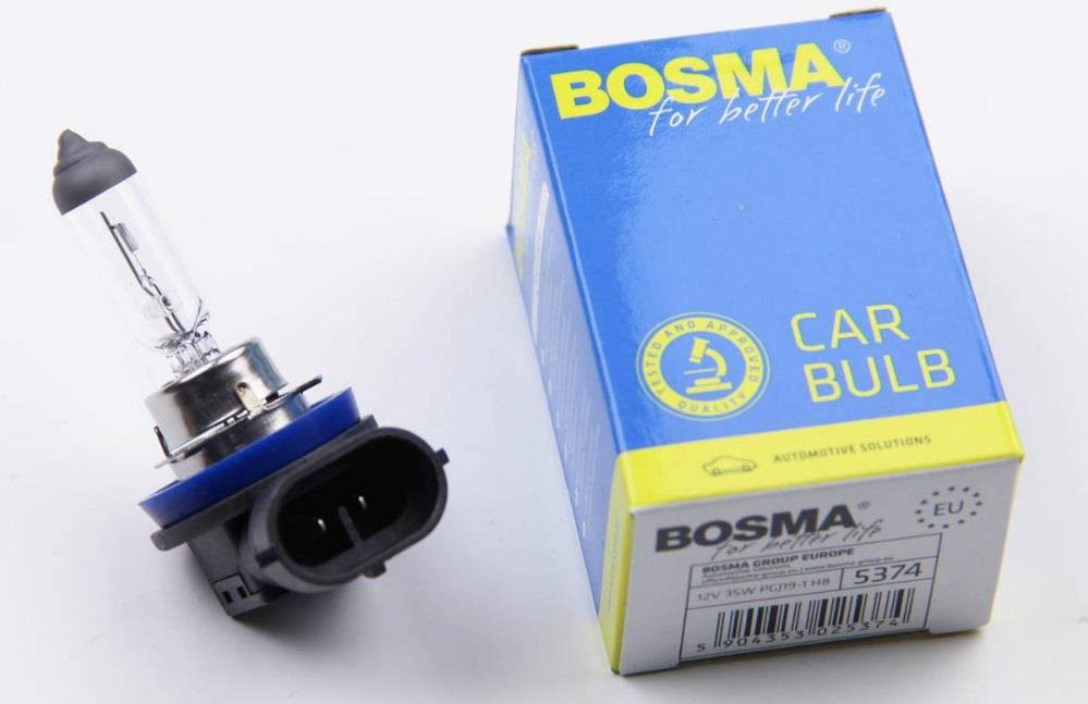 Bosma 5374 Лампа галогенна 12В H8 35Вт 5374: Купити в Україні - Добра ціна на EXIST.UA!