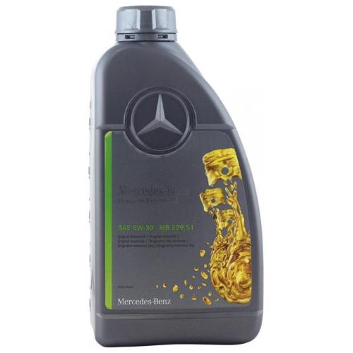 Mercedes A 000 989 54 04 11FLEE Моторна олива Mercedes Genuine Engine Oil 5W-30, 1л A000989540411FLEE: Приваблива ціна - Купити в Україні на EXIST.UA!