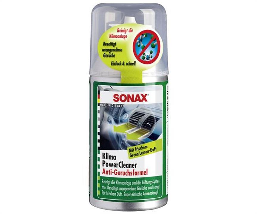 Sonax 323400 Очищувач кондиціонера антибактеріальний "Green Lemon", 100 мл 323400: Приваблива ціна - Купити в Україні на EXIST.UA!