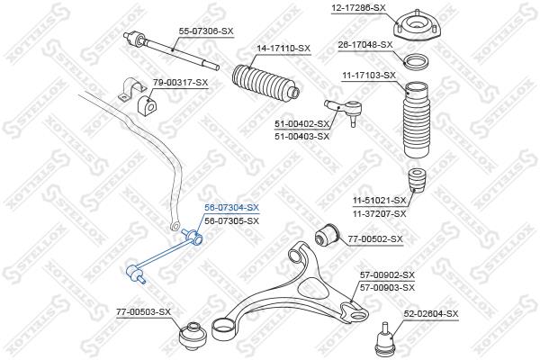 Купити Stellox 56-07304-SX за низькою ціною в Україні!