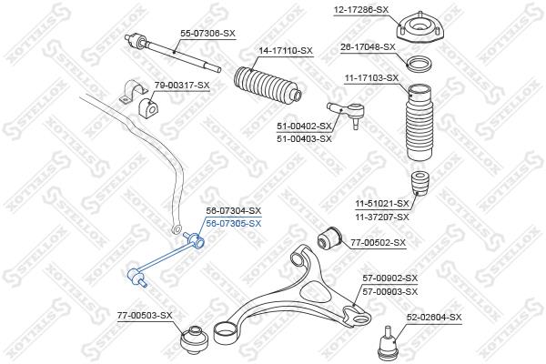 Купити Stellox 56-07305-SX за низькою ціною в Україні!