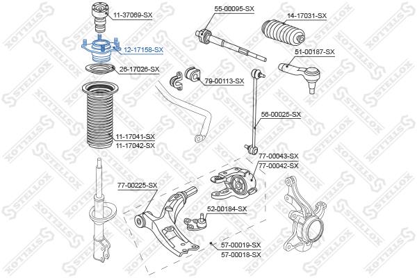 Купити Stellox 12-17158-SX за низькою ціною в Україні!