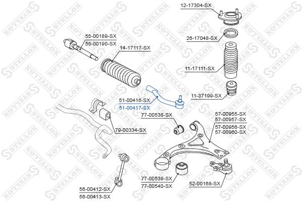 Купить Stellox 51-00417-SX по низкой цене в Украине!