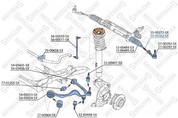 Купить Stellox 55-00362-SX по низкой цене в Украине!