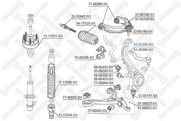 Купить Stellox 51-05399-SX по низкой цене в Украине!
