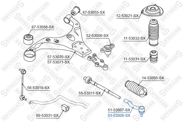 Купить Stellox 51-53008-SX по низкой цене в Украине!
