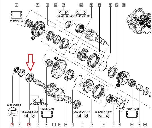 Купить Renault 8200024411 – отличная цена на EXIST.UA!