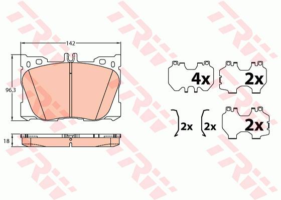 Купить TRW GDB2150 по низкой цене в Украине!