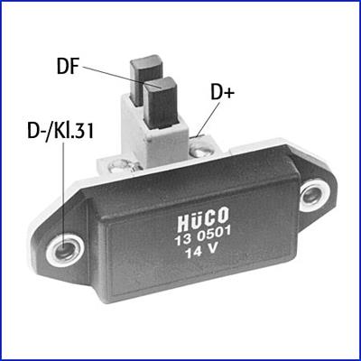 Hitachi 130501 Регулятор генератора "hueco" 130501: Купити в Україні - Добра ціна на EXIST.UA!