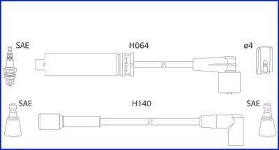 Hitachi 134239 Дроти високовольтні, комплект 134239: Купити в Україні - Добра ціна на EXIST.UA!