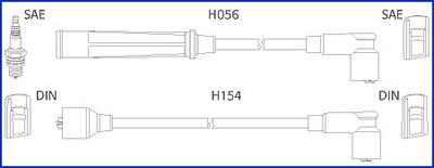 Hitachi 134366 Дроти високовольтні, комплект 134366: Купити в Україні - Добра ціна на EXIST.UA!