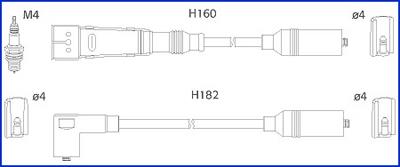 Hitachi 134717 Дроти високовольтні, комплект 134717: Купити в Україні - Добра ціна на EXIST.UA!