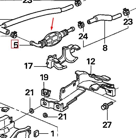 Honda 16902-SMJ-E01 Насос паливний 16902SMJE01: Купити в Україні - Добра ціна на EXIST.UA!