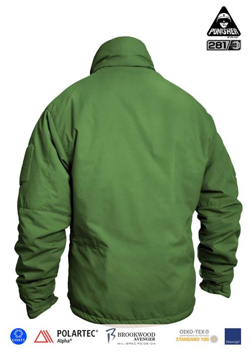 Куртка польова демісезонна &quot;PCWPJ-Alpha&quot; (Punisher Combat Winter Patrol Jacket Polartec Alpha) UA281-29931-OD P1G 2000980461875