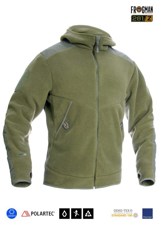 P1G 2000980442140 Куртка-худі тренувальна польова "FRWJ-Polartec" (Frogman Range Workout Jacket Polartec 200) UA281-29901-OD 2000980442140: Купити в Україні - Добра ціна на EXIST.UA!