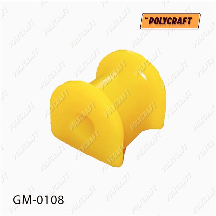 POLYCRAFT GM-0108 Втулка переднього стабілізатора поліуретанова GM0108: Приваблива ціна - Купити в Україні на EXIST.UA! GM0108 POLYCRAFT Втулка переднього стабілізатора поліуретанова