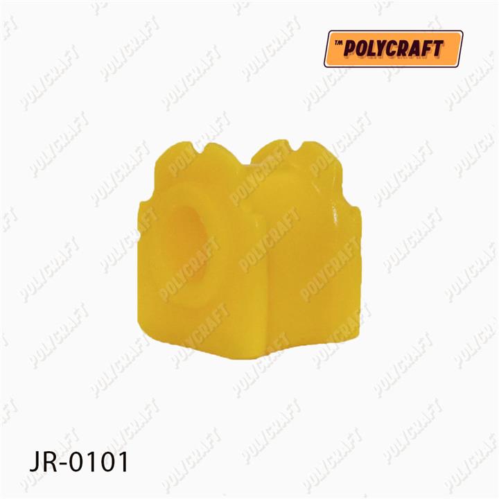 POLYCRAFT JR-0101 Втулка переднего стабилизатора D = 19 mm. полиуретановая JR0101: Отличная цена - Купить в Украине на EXIST.UA! JR0101 POLYCRAFT Втулка переднего стабилизатора D = 19 mm. полиуретановая