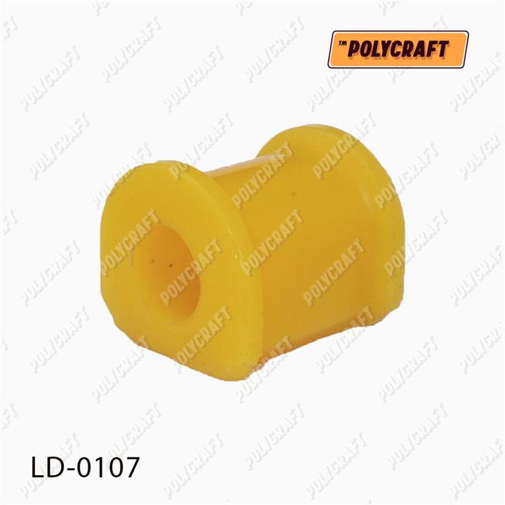 LD0107 POLYCRAFT Втулка переднего стабилизатора полиуретановая
