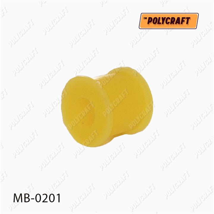 POLYCRAFT MB-0201 Втулка стойки стабилизатора переднего полиуретановая MB0201: Отличная цена - Купить в Украине на EXIST.UA! MB0201 POLYCRAFT Втулка стойки стабилизатора переднего полиуретановая
