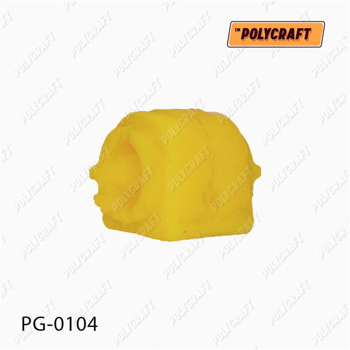 POLYCRAFT PG-0104 Втулка переднего стабилизатора полиуретановая PG0104: Отличная цена - Купить в Украине на EXIST.UA! PG0104 POLYCRAFT Втулка переднего стабилизатора полиуретановая