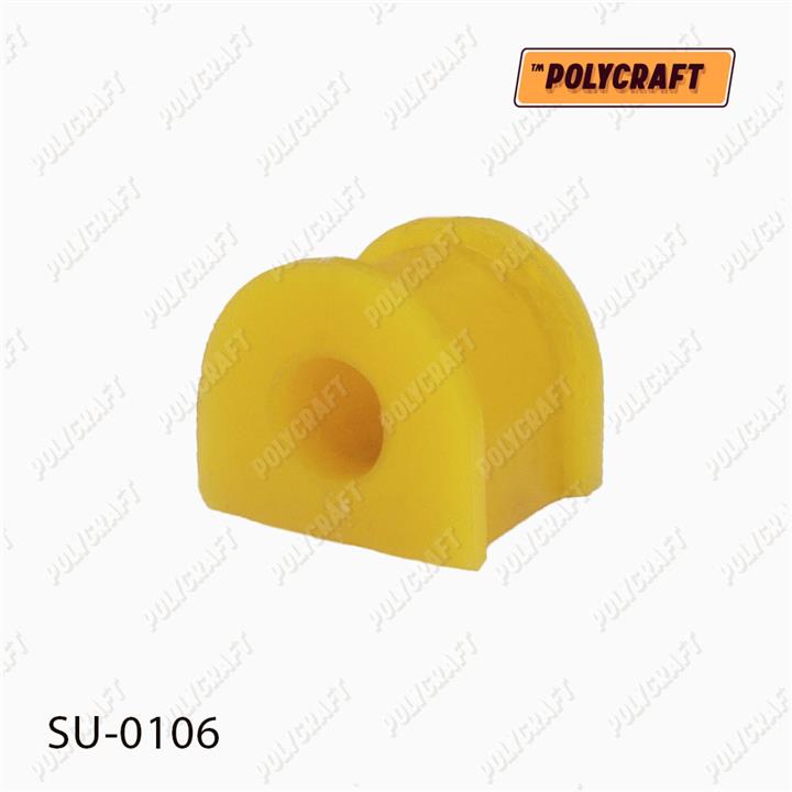 POLYCRAFT SU-0106 Втулка заднего стабилизатора полиуретановая SU0106: Отличная цена - Купить в Украине на EXIST.UA! SU0106 POLYCRAFT Втулка заднего стабилизатора полиуретановая