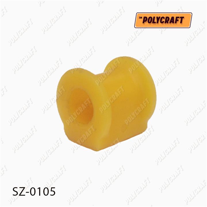 POLYCRAFT SZ-0105 Втулка переднего стабилизатора полиуретановая SZ0105: Отличная цена - Купить в Украине на EXIST.UA! SZ0105 POLYCRAFT Втулка переднего стабилизатора полиуретановая