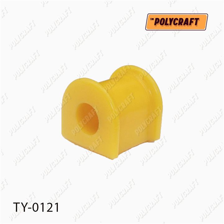 POLYCRAFT TY-0121 Втулка заднего стабилизатора полиуретановая TY0121: Отличная цена - Купить в Украине на EXIST.UA! TY0121 POLYCRAFT Втулка заднего стабилизатора полиуретановая