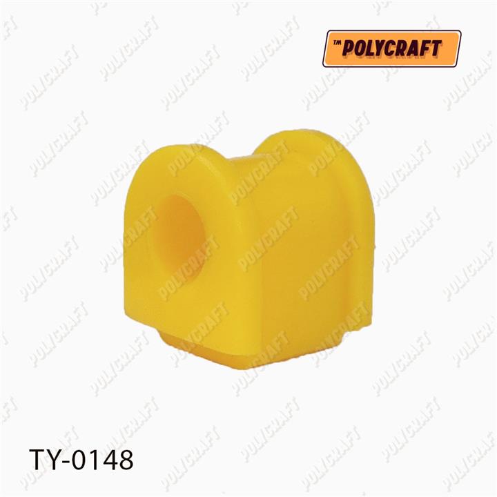 POLYCRAFT TY-0148 Втулка переднего стабилизатора полиуретановая TY0148: Отличная цена - Купить в Украине на EXIST.UA! TY0148 POLYCRAFT Втулка переднего стабилизатора полиуретановая