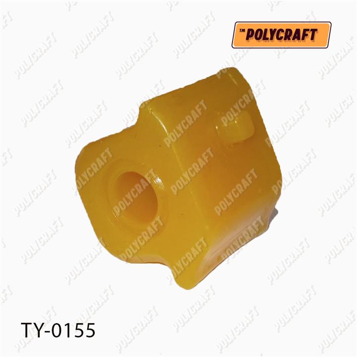 POLYCRAFT TY-0155 Втулка стабилизатора переднего полиуретановая левая TY0155: Отличная цена - Купить в Украине на EXIST.UA! TY0155 POLYCRAFT Втулка стабилизатора переднего полиуретановая левая