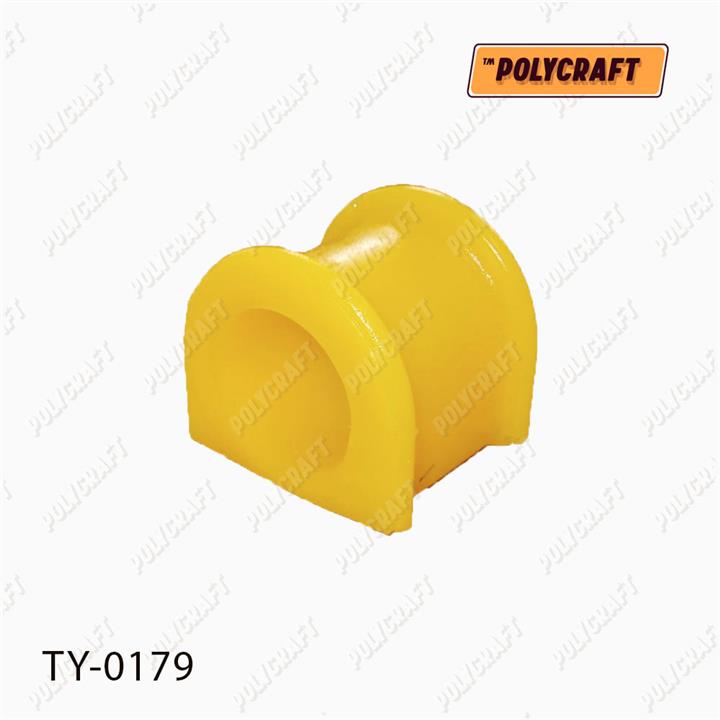 POLYCRAFT TY-0179 Втулка стабилизатора переднего полиуретановая правая TY0179: Отличная цена - Купить в Украине на EXIST.UA! TY0179 POLYCRAFT Втулка стабилизатора переднего полиуретановая правая