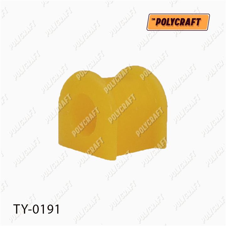 POLYCRAFT TY-0191 Втулка переднего стабилизатора полиуретановая TY0191: Отличная цена - Купить в Украине на EXIST.UA! TY0191 POLYCRAFT Втулка переднего стабилизатора полиуретановая