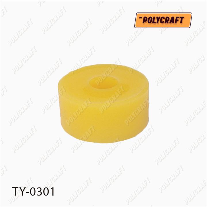 POLYCRAFT TY-0301 Втулка амортизатора переднего верхняя полиуретановая TY0301: Отличная цена - Купить в Украине на EXIST.UA! TY0301 POLYCRAFT Втулка амортизатора переднего верхняя полиуретановая