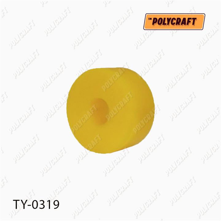 POLYCRAFT TY-0319 Втулка амортизатора переднього верхня поліуретанова TY0319: Купити в Україні - Добра ціна на EXIST.UA!