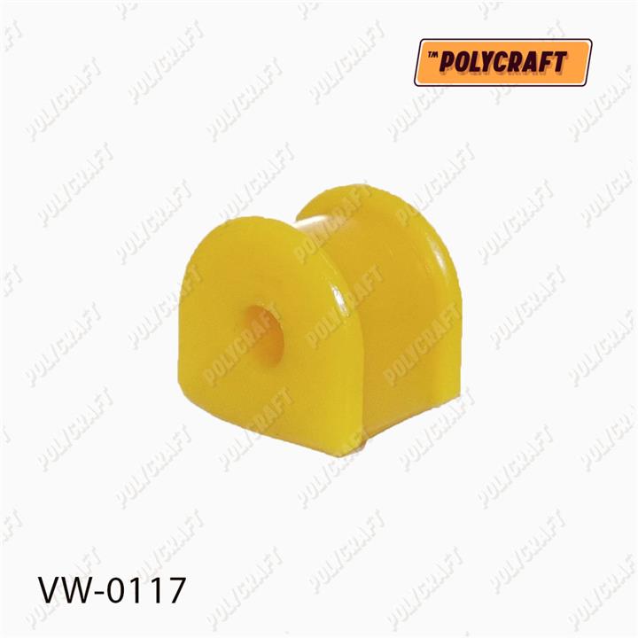 POLYCRAFT VW-0117 Втулка заднего стабилизатора полиуретановая VW0117: Отличная цена - Купить в Украине на EXIST.UA! VW0117 POLYCRAFT Втулка заднего стабилизатора полиуретановая