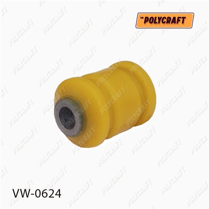 VW0624 POLYCRAFT Сайлентблок переднього верхнього важеля поліуретановий