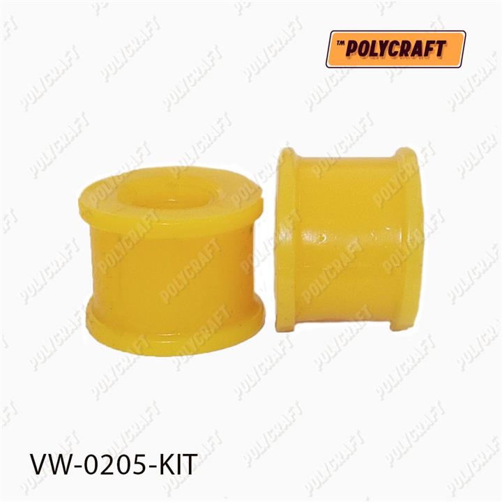 POLYCRAFT VW-0205-KIT Втулка стойки стабилизатора переднего D=14,5 mm. ремонтная полиуретановая VW0205KIT: Отличная цена - Купить в Украине на EXIST.UA! VW0205KIT POLYCRAFT Втулка стойки стабилизатора переднего D=14,5 mm. ремонтная полиуретановая