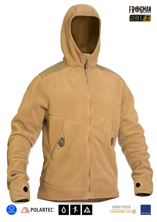 P1G 2000980442034 Куртка-худі тренувальна польова "FRWJ-Polartec" (Frogman Range Workout Jacket Polartec 200) UA281-29901-CB 2000980442034: Купити в Україні - Добра ціна на EXIST.UA!