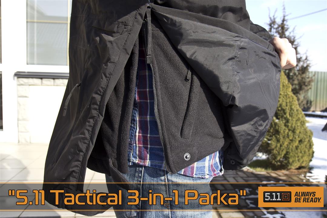 Куртка тактична демісезонна &quot;5.11 Tactical 3-in-1 Parka&quot; 28001 5.11 Tactical 2000000201245
