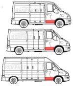 3016000202 4Cars Порог правый под переднюю правую пассажирскую дверь